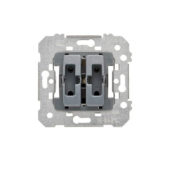 Doble conmutador BJC Ref.: 18510 (Compatible con las series Bjc Iris, Iris Plus, Mega, Siemens Delta line ,Miro y Style)