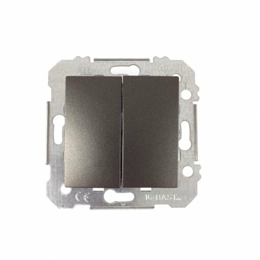 Doble interruptor (Compatible con las series BJC Viva y Siemens Delta Viva)