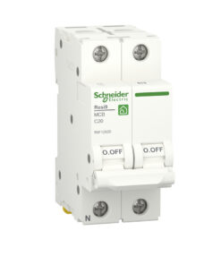 Automático magnetotérmico monofásico de vivienda RESI9 de 1P+N de 20A Schneider Electric