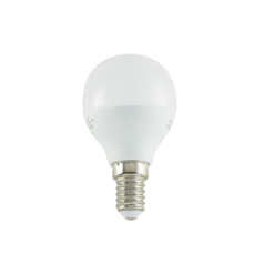 Bombilla LED G45 E-14 5W Blanco Cálido 3200K 200º Electro DH