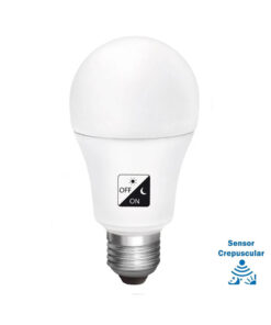 Bombilla led con sensor crepuscular