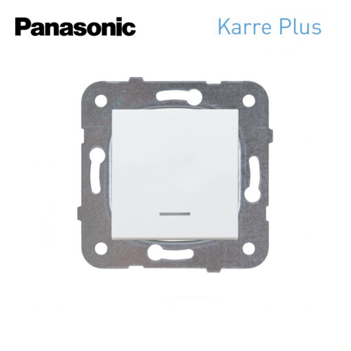 Conmutador luminoso Panasonic Karre Plus WKTT01042WH