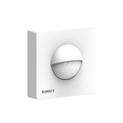 Detector movimiento y presencia 180º de pared Blanco DM SUP B1B