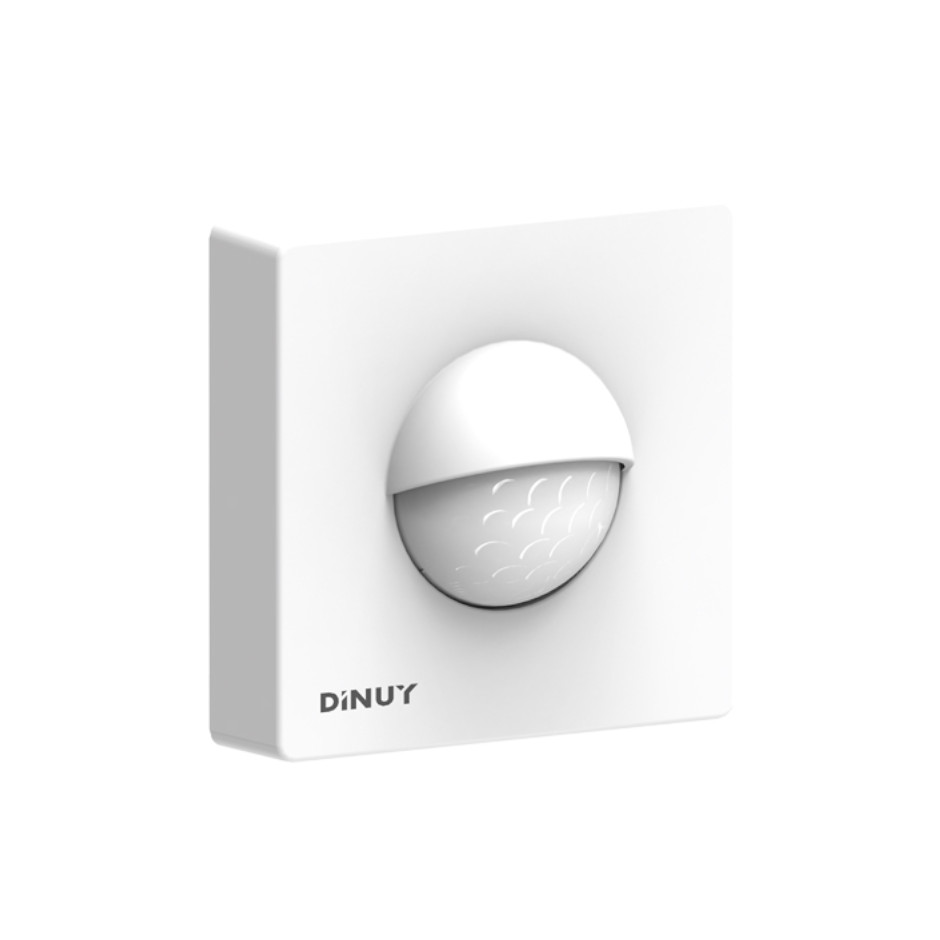 Detector movimiento y presencia 180º de pared Blanco DM SUP B1B