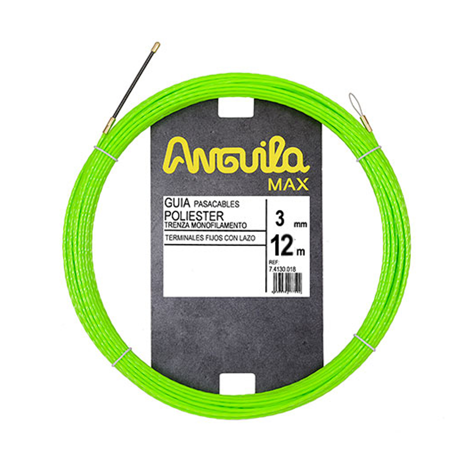 🥇 Guía pasacables Fibra de vidrio + Nylon Anguila al mejor precio con  envío rápido - laObra