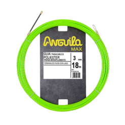 Guía pasacables Trenzada Monofilamento Verde Anguila