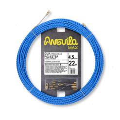 Guía pasacables Triple Trenzada Azul Anguila