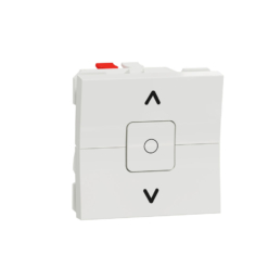 Interruptor de persiana New Unica Studio Blanco Polar NU320818 Schneider