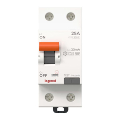 Interruptor diferencial monofásico RX de vivienda en Clase F Legrand