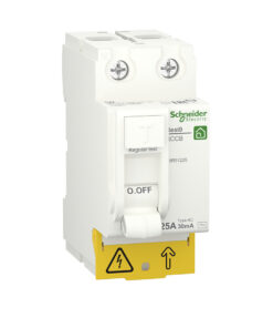 Interruptor diferencial monofásico de vivienda Resi9 2P 25a 30 mA Schneider Electric