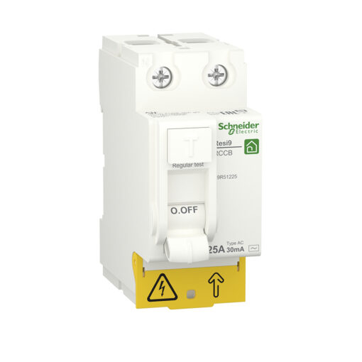 Interruptor diferencial monofásico de vivienda Resi9 2P 25a 30 mA Schneider Electric