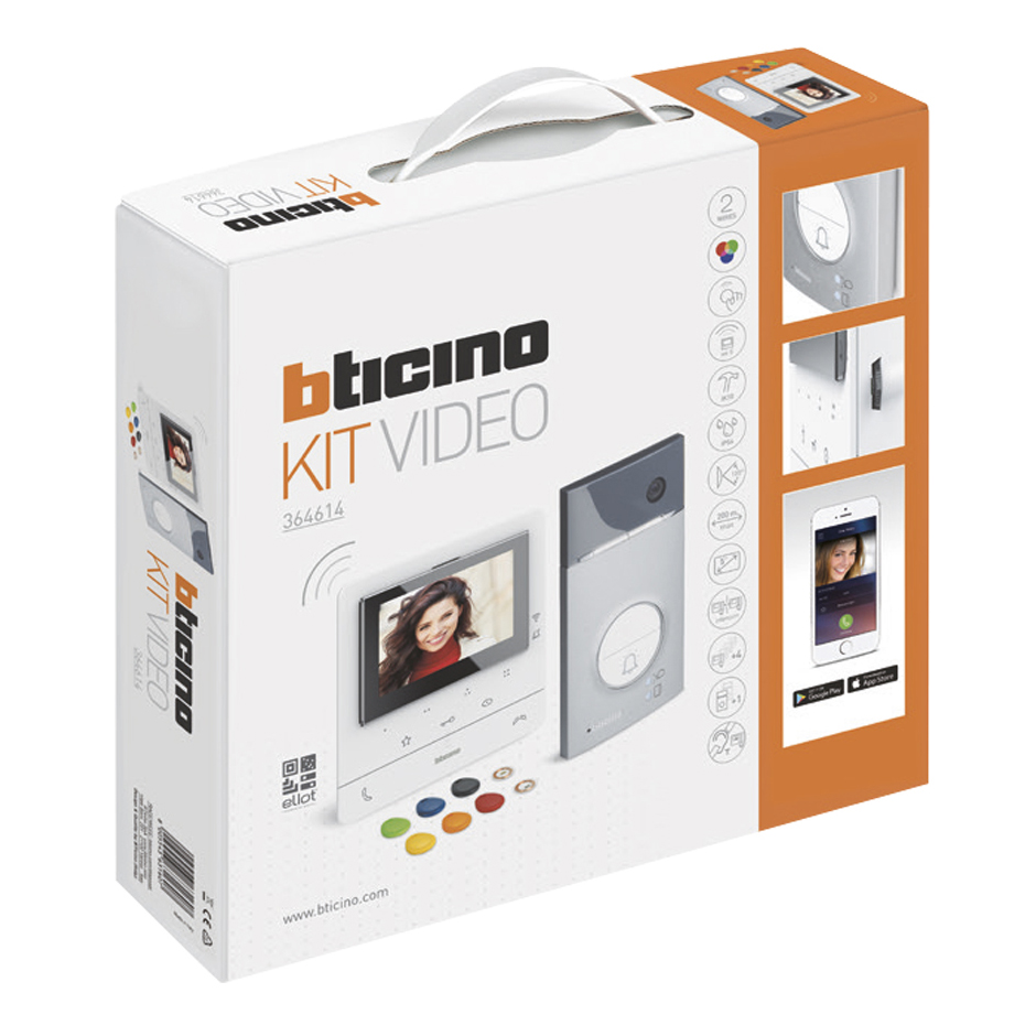 Kit de videoportero Skyline con monitor VEO Wi-Fi DUOX PLUS 24/L