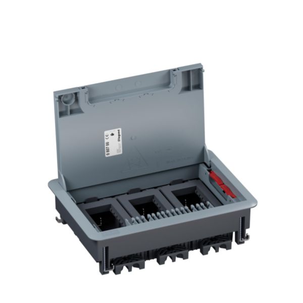 CAJA DE SUELO + MARCO Y TAPA DE PLÁSTICO SUELO TÉCNICO