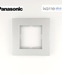 Marco de 1 elemento en plata Panasonic Karre Plus WKTF00012SL
