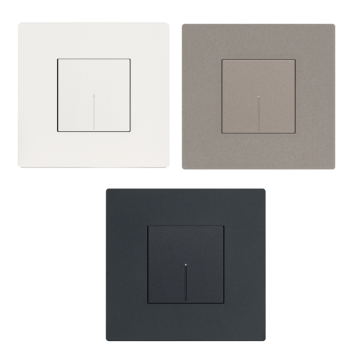 Marco embellecedor de Bticino Light now (Blanco, Stone y Dark)