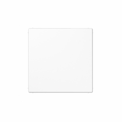 Placa ciega en blanco alpino Jung LS 990.Ref: LS994BWW