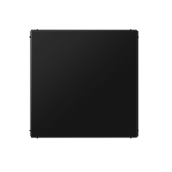 Placa ciega en negro mate Jung LS 990