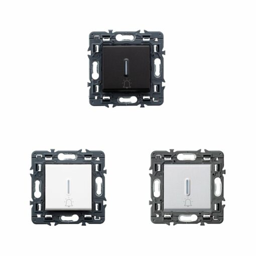 Pulsador iluminable de campana Legrand Valena Next