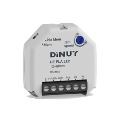 Regulador para tiras de led monocolor RE PLA LE2 Dinuy