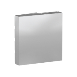 Tapa ciega Ancha New Unica Studio aluminio NU986630 Schneider