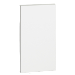 Tapa ciega blanca Bticino Living Now de 2 módulo KW00M2