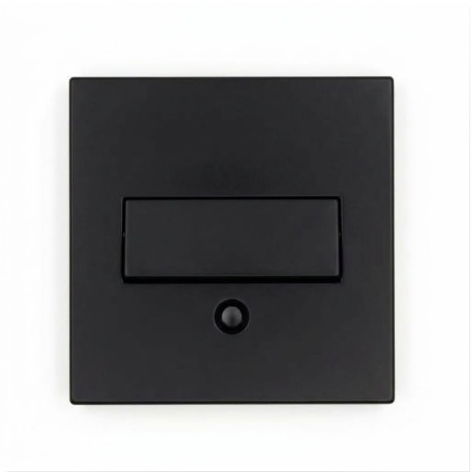 Tapa ciega negra Panasonic Karre Plus 55 WDTR07011BL