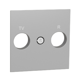 Tapa de televisión New Unica Studio Alumino NU944130 Schneider