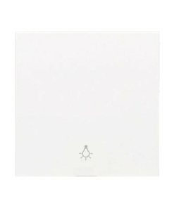 Tecla blanca con símbolo de luz Panasonic Karre Plus 55 WDTR00161WH
