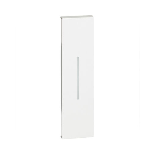 Tecla iluminable blanco de 1 módulo Bticino Living Now KW01