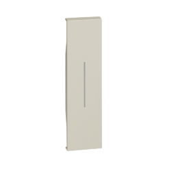 Tecla iluminable sand de 1 módulo Bticino Living Now KM01