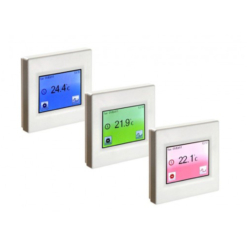 Termostato táctil con pantalla en color TFT Negro Ceilhit