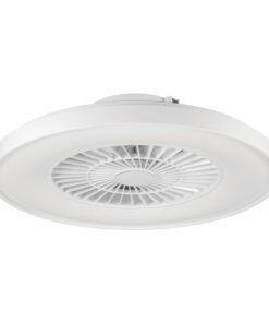 Plafón led y ventilador con motor DC