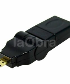 Adaptador micro HDMI macho a HDMI hembra