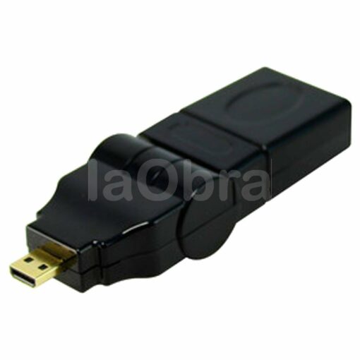 Adaptador micro HDMI macho a HDMI hembra