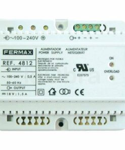 Alimentador DIN6 240Vac 18Vdc 1.5A Fermax 4812