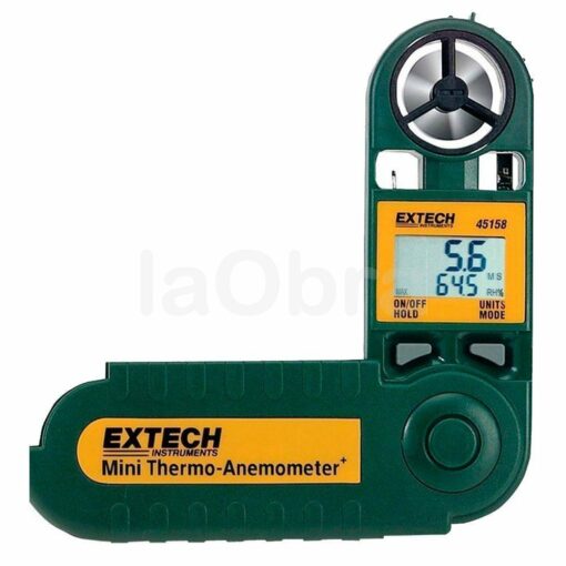 Anemómetro compacto humedad Extech 45158