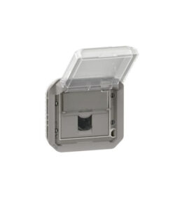 Base RJ45 modular gris Plexo