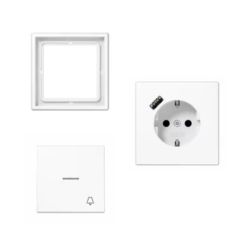 Teclas Jung LS 990 blanco alpino