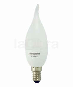 Bombilla led vela flama E14