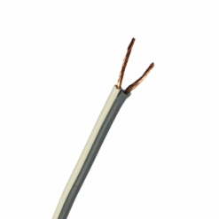 Cable audio paralelo blanco y gris