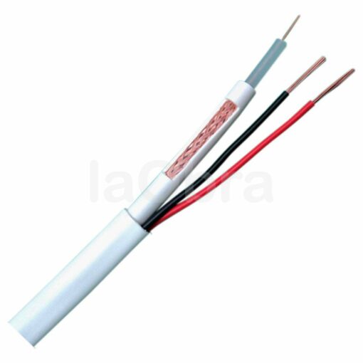 Cable combinado RG59 + alimentación para cámaras seguridad