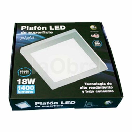 Caja del downlight led superficie cuadrado