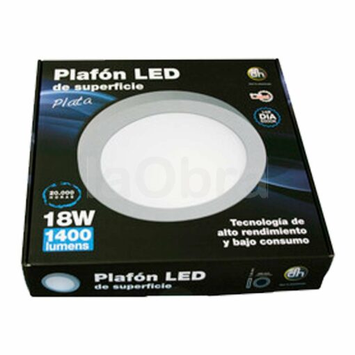 Caja del downlight led superficie redondo