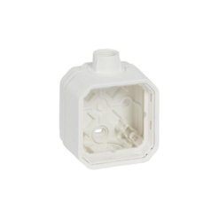 Caja prensaestopa 1 elemento blanco