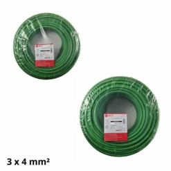 Manguera eléctrica libre halógenos 3 x 4 mm²