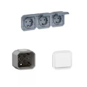 Componible estanco de superficie Legrand Plexo