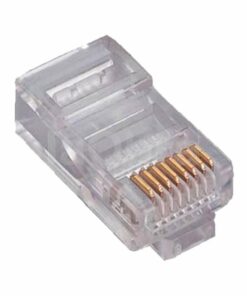 Conector RJ45 macho cable rígido