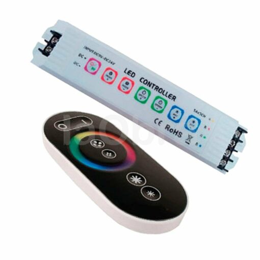 Controlador RGB con teclado y mando a distancia