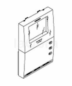 Cubierta frontal monitor Fermax