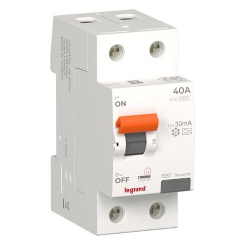 Interruptor diferencial monofásico RX de vivienda en Clase A Legrand